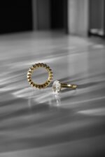 Stylish Gold-Plated Nose Pin